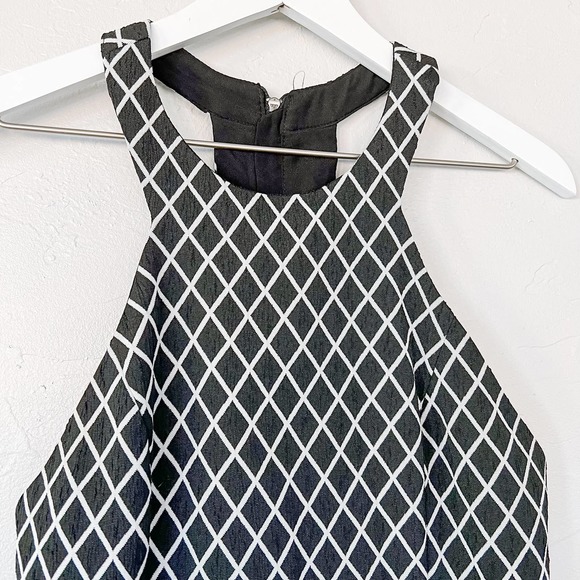 Stylestalker Chronicle Grid Bodycon Dress Medium - Picture 3 of 7